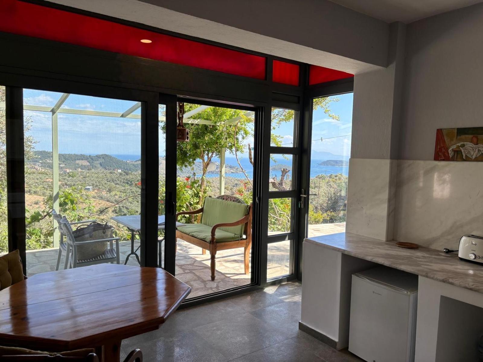 Tierra Villa Skiathos Town Bagian luar foto