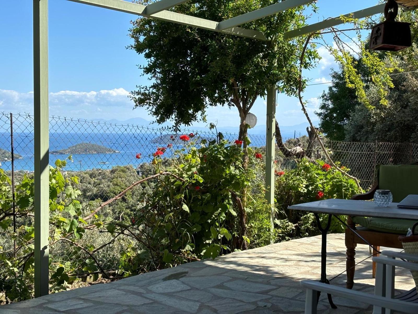 Tierra Villa Skiathos Town Bagian luar foto