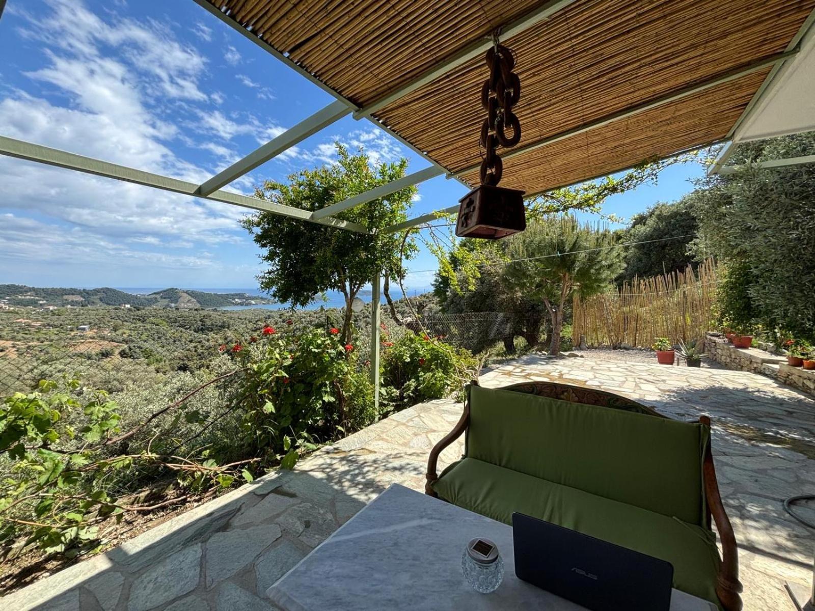 Tierra Villa Skiathos Town Bagian luar foto