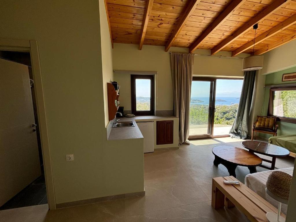 Tierra Villa Skiathos Town Bagian luar foto